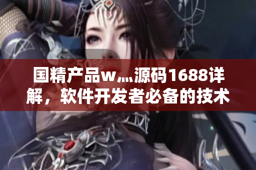 国精产品w灬源码1688详解，软件开发者必备的技术指南