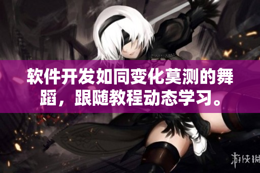软件开发如同变化莫测的舞蹈，跟随教程动态学习。