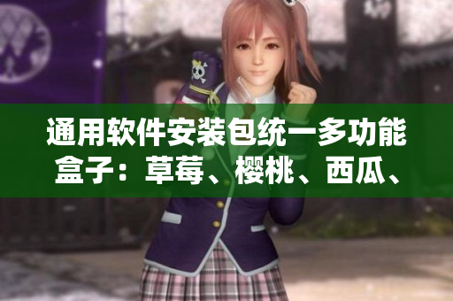 通用软件安装包统一多功能盒子:草莓、樱桃、西瓜、榴莲 通用软件安装包统一多功能盒子:草莓、樱桃、西瓜、榴莲