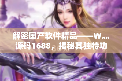 解密国产软件精品——W灬源码1688，揭秘其独特功能和经典代码