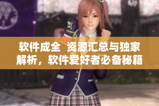 软件成全  资源汇总与独家解析，软件爱好者必备秘籍