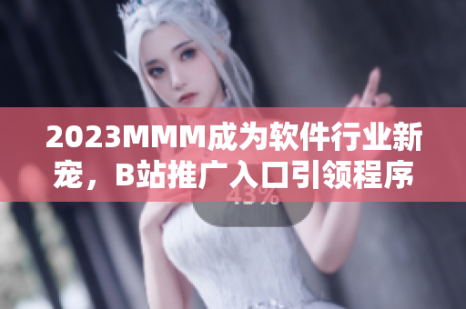 2023MMM成为软件行业新宠，B站推广入口引领程序员新时代