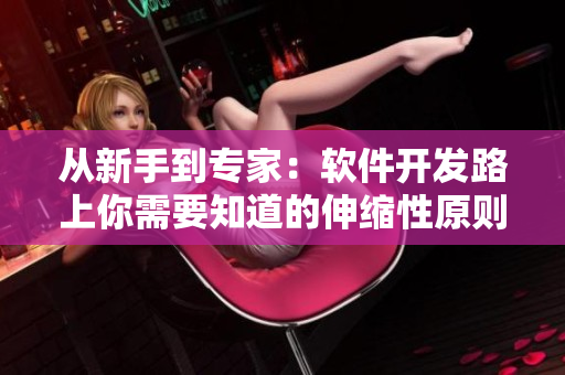 从新手到专家：软件开发路上你需要知道的伸缩性原则！
