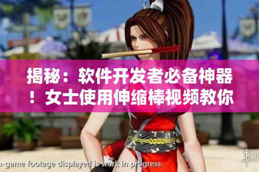 揭秘：软件开发者必备神器！女士使用伸缩棒视频教你如何提高软件开发效率