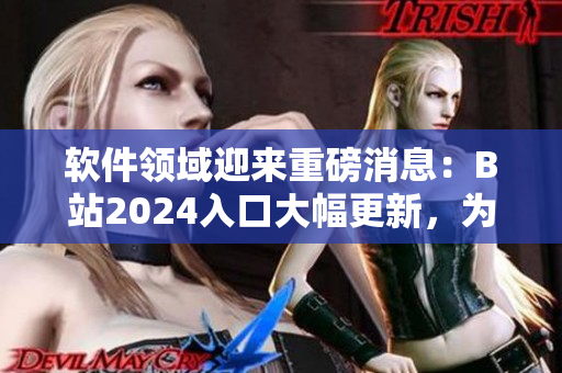 软件领域迎来重磅消息：B站2024入口大幅更新，为开发者打造更完美平台