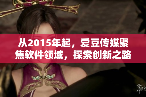 从2015年起，爱豆传媒聚焦软件领域，探索创新之路