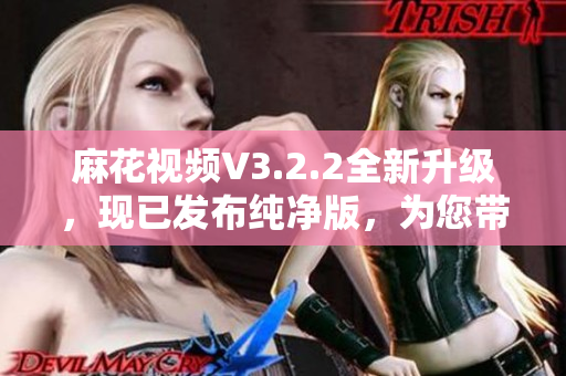 麻花视频V3.2.2全新升级，现已发布纯净版，为您带来更优质的软件体验！