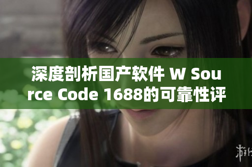 深度剖析国产软件 W Source Code 1688的可靠性评估