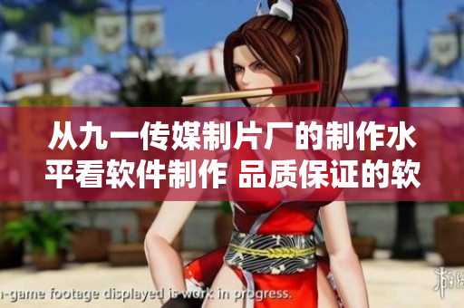 从九一传媒制片厂的制作水平看软件制作 品质保证的软件文章