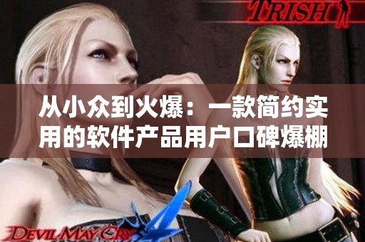 从小众到火爆：一款简约实用的软件产品用户口碑爆棚！