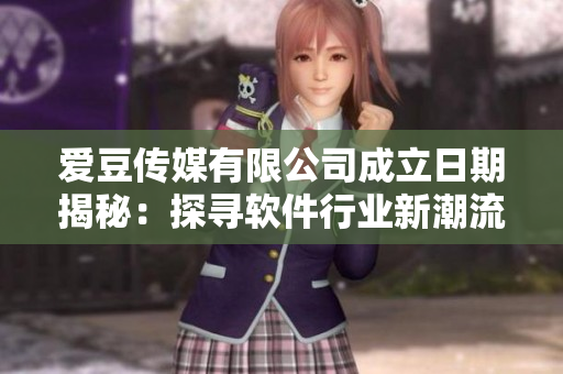 爱豆传媒有限公司成立日期揭秘：探寻软件行业新潮流