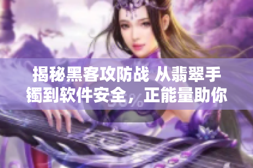 揭秘黑客攻防战 从翡翠手镯到软件安全,正能量助你无往不胜 揭秘黑客攻防战 从翡翠手镯到软件安全,正能量助你无往不胜