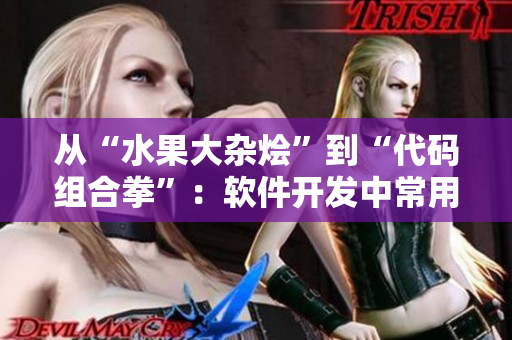 从“水果大杂烩”到“代码组合拳”:软件开发中常用的工具和技术一览 从“水果大杂烩”到“代码组合拳”:软件开发中常用的工具和技术一览