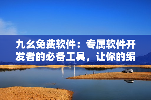 九幺免费软件：专属软件开发者的必备工具，让你的编程之路如虎添翼