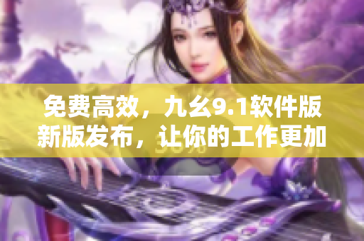 免费高效，九幺9.1软件版新版发布，让你的工作更加便捷！