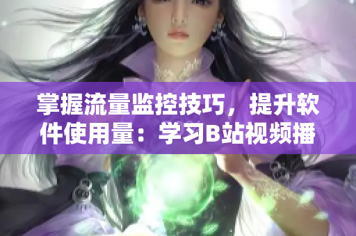 掌握流量监控技巧，提升软件使用量：学习B站视频播放人数的数据分析方法