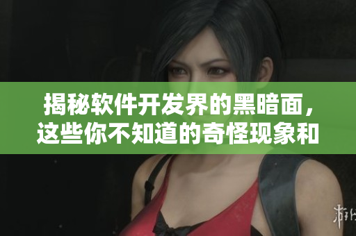 揭秘软件开发界的黑暗面,这些你不知道的奇怪现象和黑幕 揭秘软件开发界的黑暗面,这些你不知道的奇怪现象和黑幕