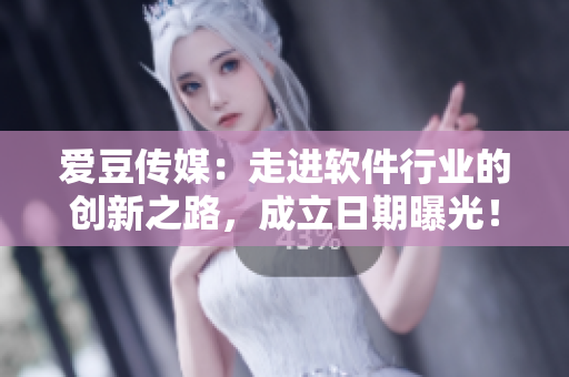 爱豆传媒：走进软件行业的创新之路，成立日期曝光！