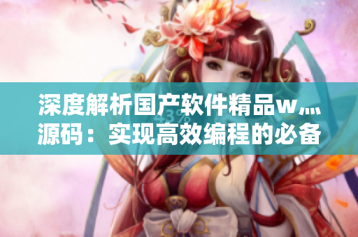 深度解析国产软件精品w灬源码：实现高效编程的必备工具