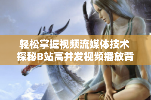 轻松掌握视频流媒体技术 探秘B站高并发视频播放背后的软件架构