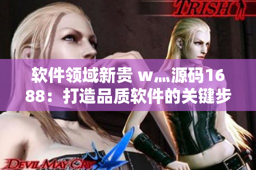 软件领域新贵 w灬源码1688：打造品质软件的关键步骤