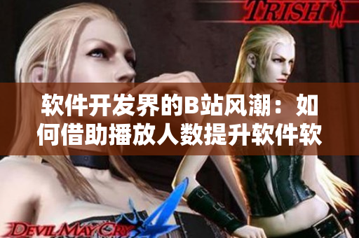 软件开发界的B站风潮:如何借助播放人数提升软件软文曝光度 软件开发界的B站风潮:如何借助播放人数提升软件软文曝光度