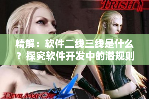 精解：软件二线三线是什么？探究软件开发中的潜规则