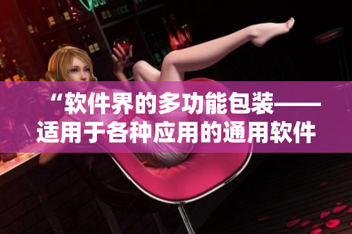 “软件界的多功能包装——适用于各种应用的通用软件框架”。 “软件界的多功能包装——适用于各种应用的通用软件框架”。