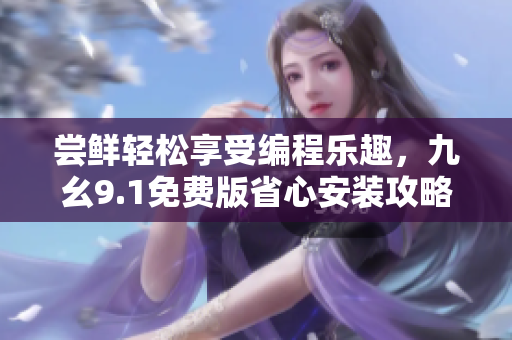 尝鲜轻松享受编程乐趣,九幺9.1免费版省心安装攻略 尝鲜轻松享受编程乐趣,九幺9.1免费版省心安装攻略