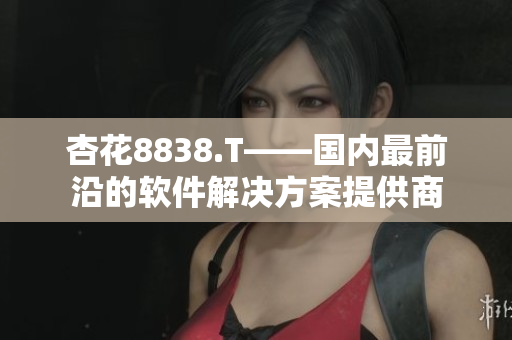 杏花8838.T——国内最前沿的软件解决方案提供商 杏花8838.T——国内最前沿的软件解决方案提供商