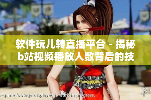 软件玩儿转直播平台 - 揭秘b站视频播放人数背后的技术奥秘