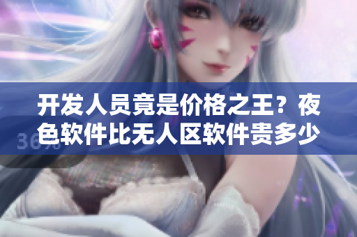 开发人员竟是价格之王?夜色软件比无人区软件贵多少 开发人员竟是价格之王?夜色软件比无人区软件贵多少