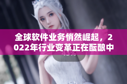 全球软件业务悄然崛起,2022年行业变革正在酝酿中! 全球软件业务悄然崛起,2022年行业变革正在酝酿中!