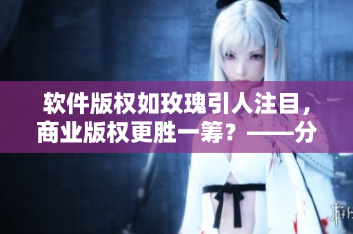 软件版权如玫瑰引人注目,商业版权更胜一筹?——分析软件价格差异 软件版权如玫瑰引人注目,商业版权更胜一筹?——分析软件价格差异