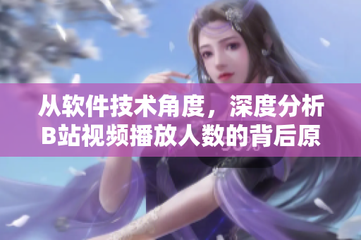 从软件技术角度，深度分析B站视频播放人数的背后原理与实现细节