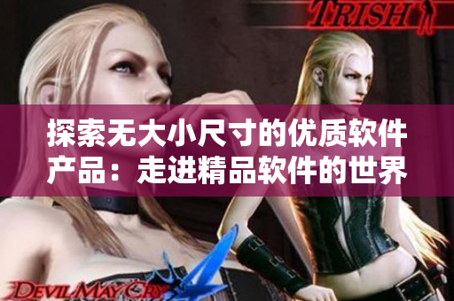 探索无大小尺寸的优质软件产品：走进精品软件的世界
