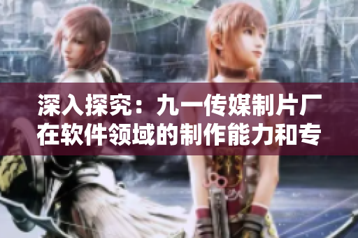 深入探究：九一传媒制片厂在软件领域的制作能力和专业水平