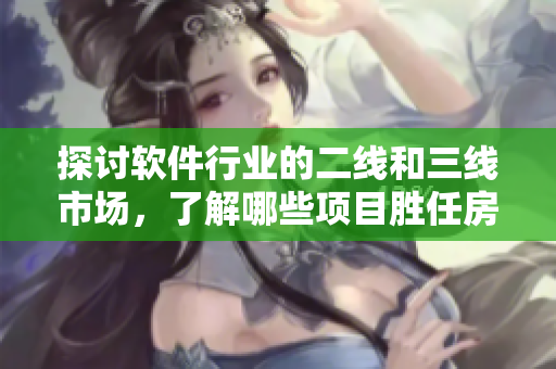 探讨软件行业的二线和三线市场，了解哪些项目胜任房产销售软件开发。