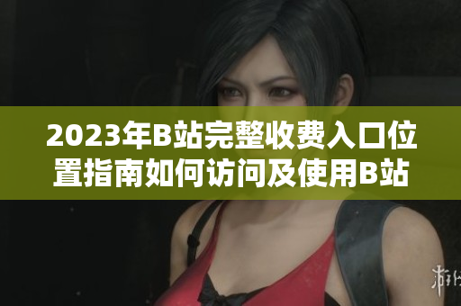 2023年B站完整收费入口位置指南如何访问及使用B站大全服务