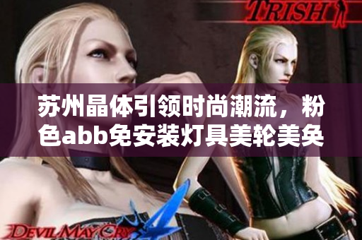 苏州晶体引领时尚潮流，粉色abb免安装灯具美轮美奂