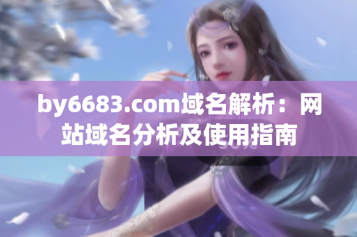 by6683.com域名解析：网站域名分析及使用指南