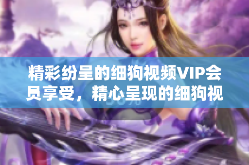 精彩纷呈的细狗视频VIP会员享受，精心呈现的细狗视频内容等你来观赏