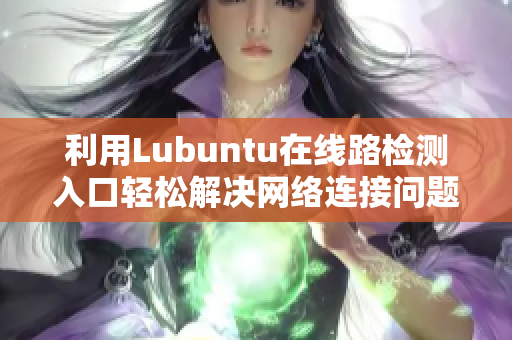 利用Lubuntu在线路检测入口轻松解决网络连接问题