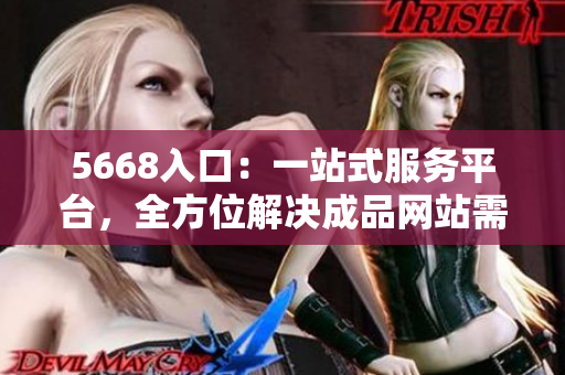 5668入口：一站式服务平台，全方位解决成品网站需求