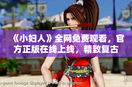 《小妇人》全网免费观看，官方正版在线上线，精致复古新生活剧再现，畅享完整视听盛宴