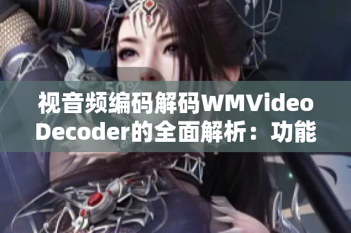 视音频编码解码WMVideoDecoder的全面解析：功能原理与应用技巧