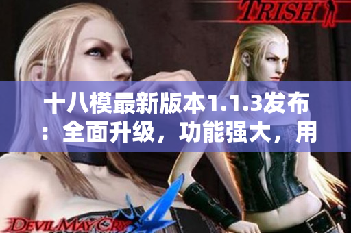 十八模最新版本1.1.3发布：全面升级，功能强大，用户期待值得期待