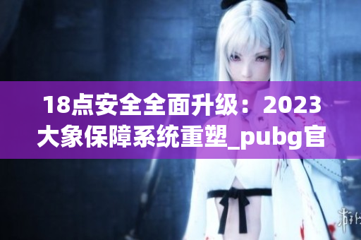 18点安全全面升级：2023大象保障系统重塑_pubg官网