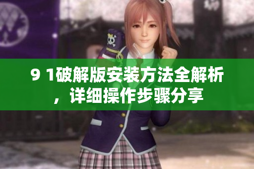 9 1破解版安装方法全解析，详细操作步骤分享