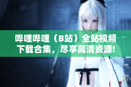 哔哩哔哩（B站）全站视频下载合集，尽享高清资源!